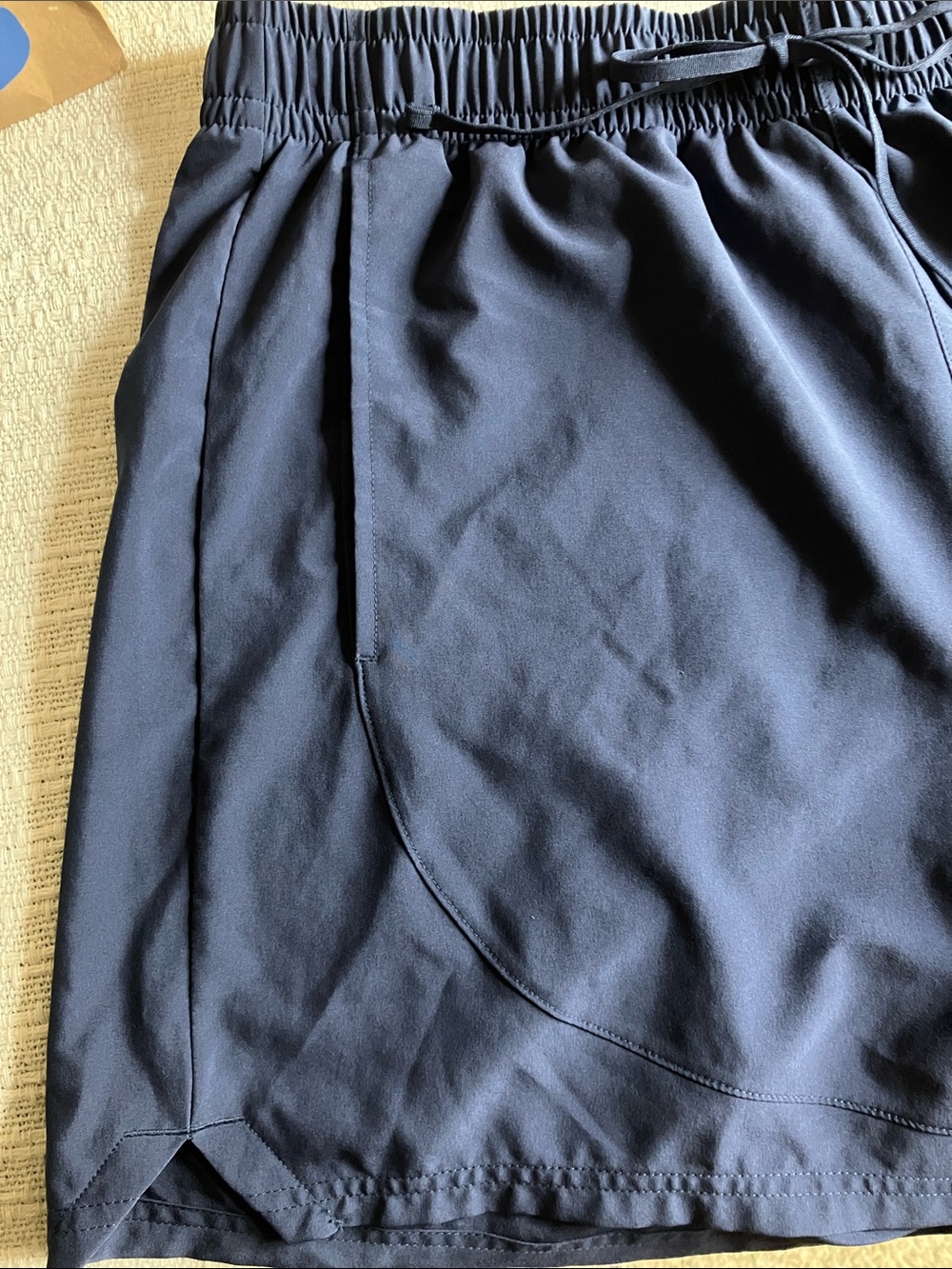 Jordan Dri-FIT Navy Athletic Shorts with Jumpman Tag